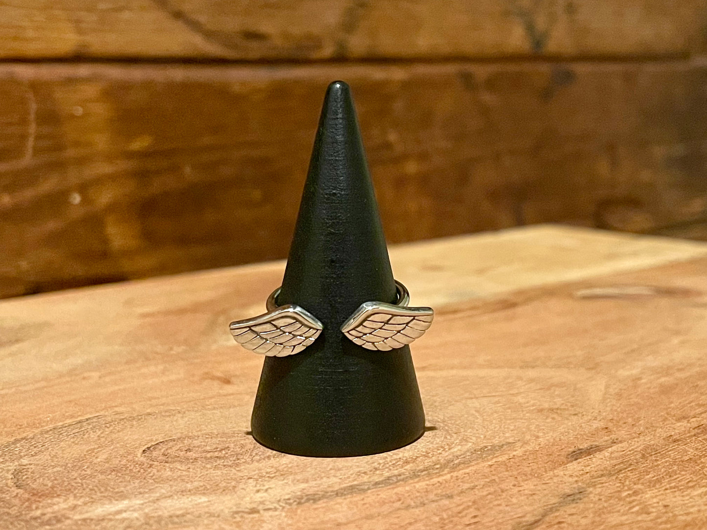 Silver Wings Ring-Adjustable