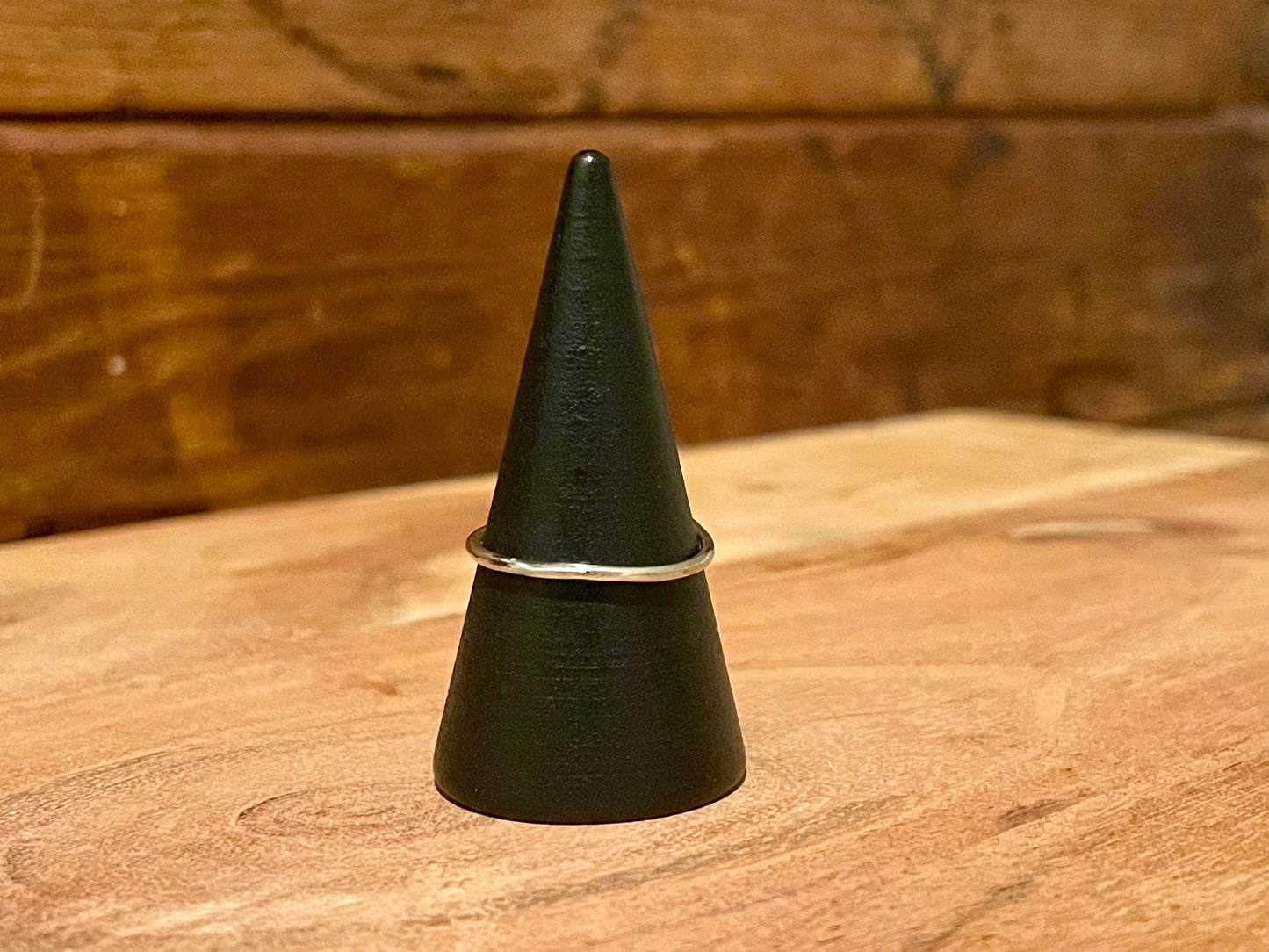 Silver Peace Open Ring-Adjustable