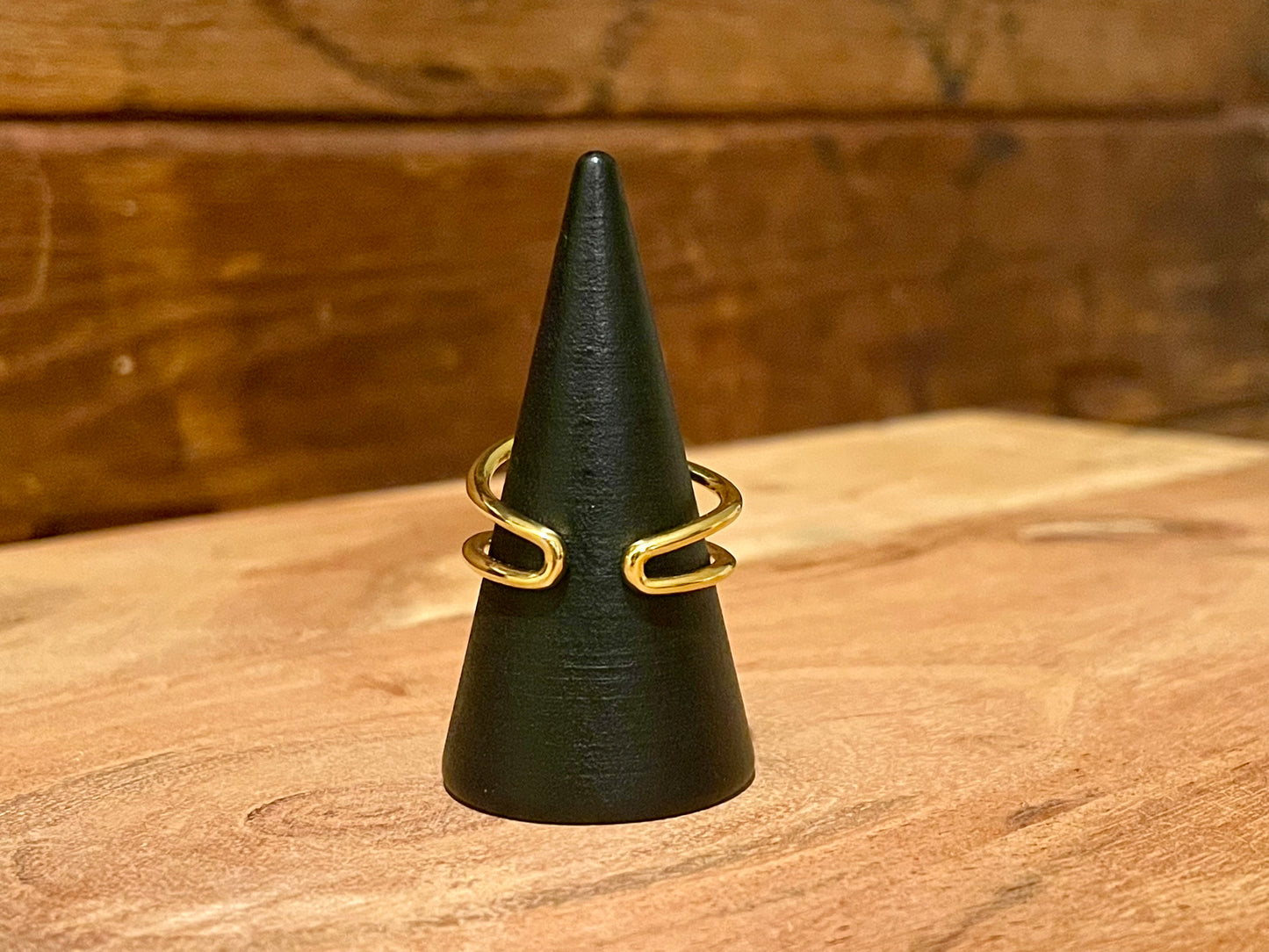 Gold Knot Ring-Adjustable