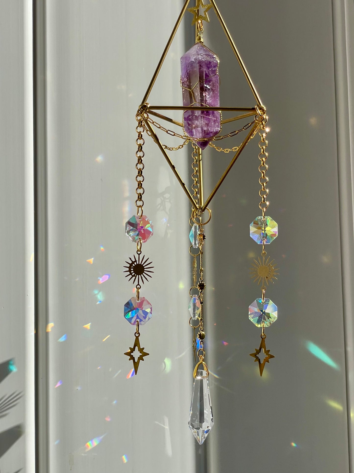 Amethyst DT Sun Catcher