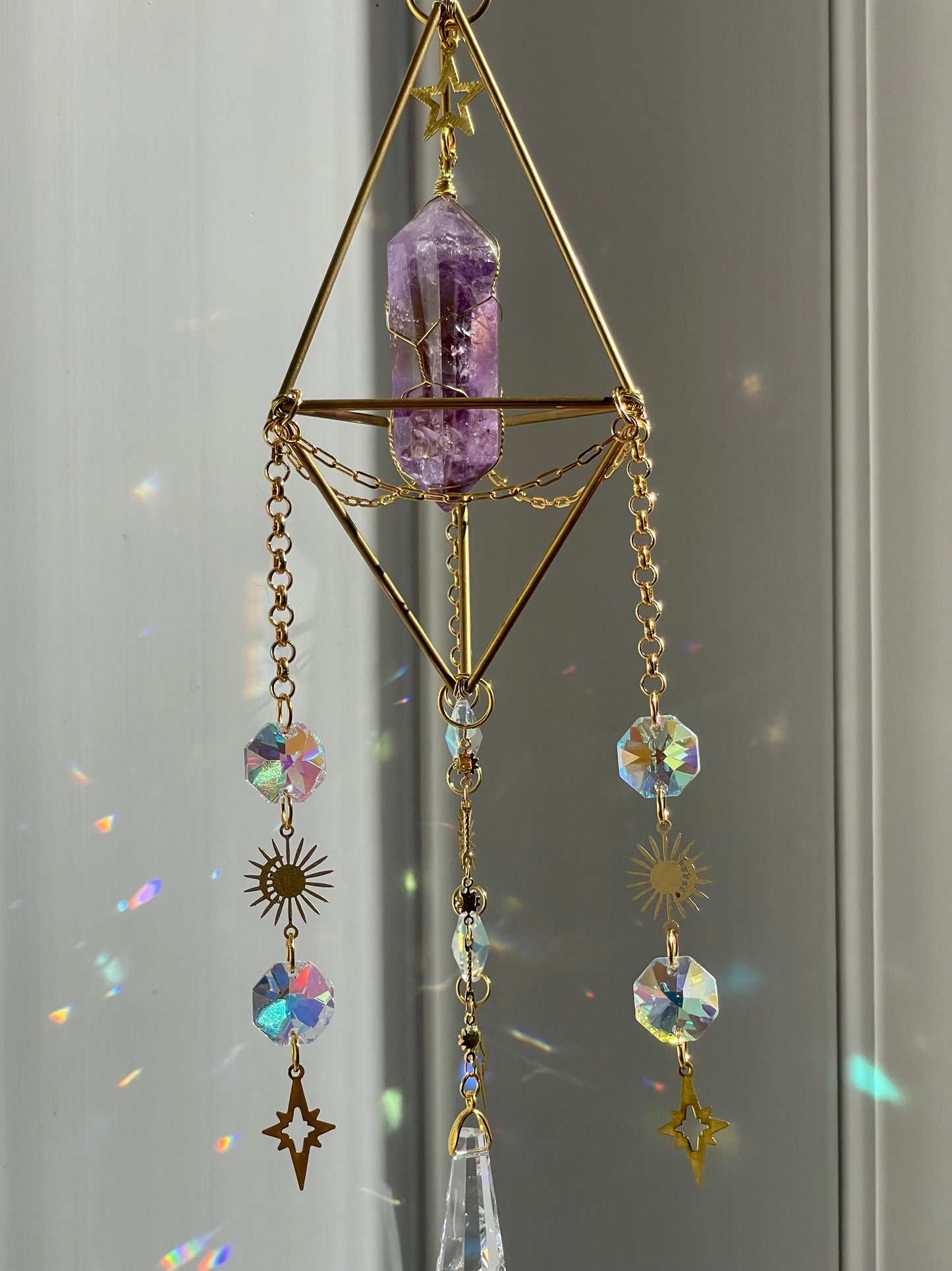 Amethyst DT Sun Catcher